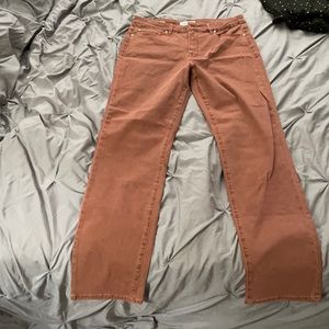 Tribal mid rise pants